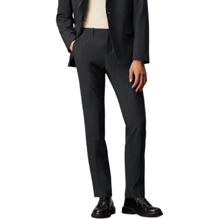 CALVIN KLEIN Suit Trouser Men's QQE Mystic Gray-2
