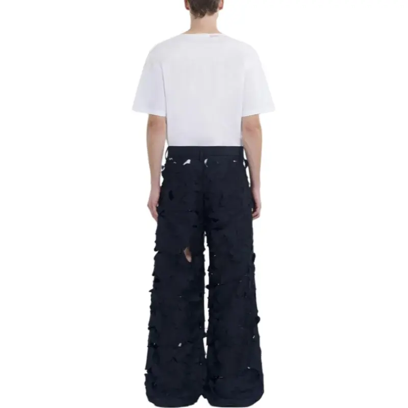 MARNI Circle Laser Cut Trousers-3