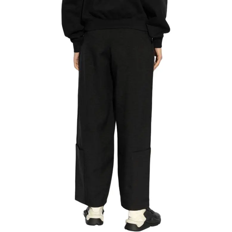 Adidas Women's Y 3 Uniform Wide Leg Trousers Black-2