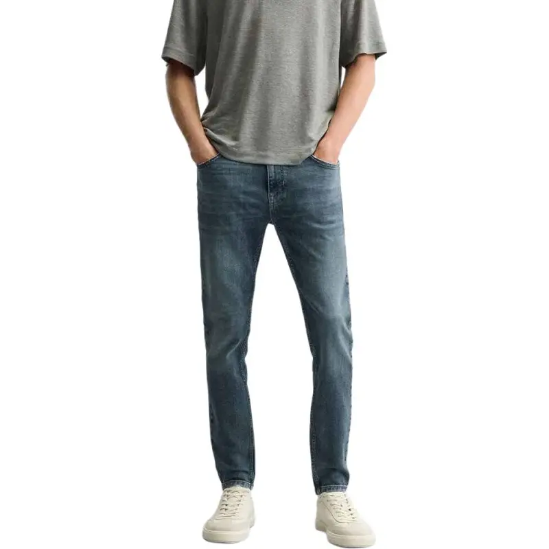 ZARA Jeans Men Dark Blue-3