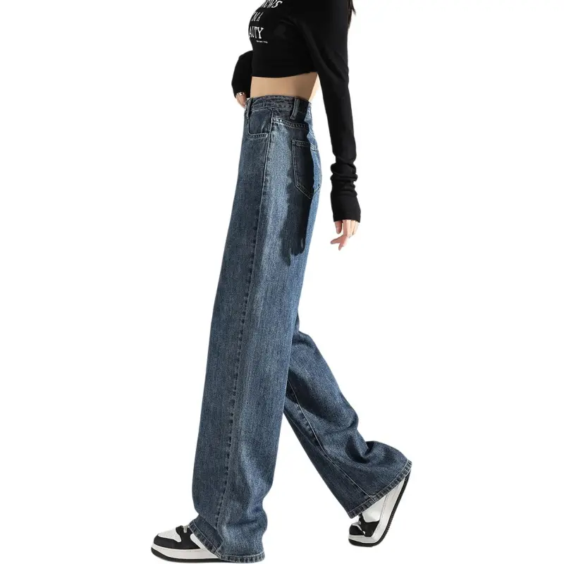 Tonlion Jeans Women's Dark Blue-4