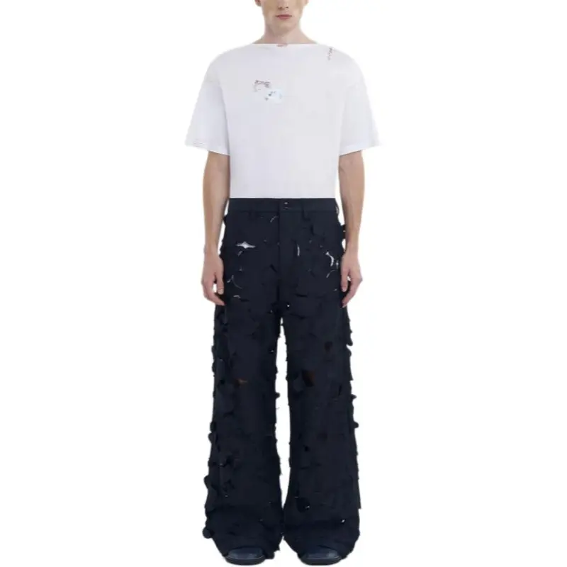 MARNI Circle Laser Cut Trousers-2