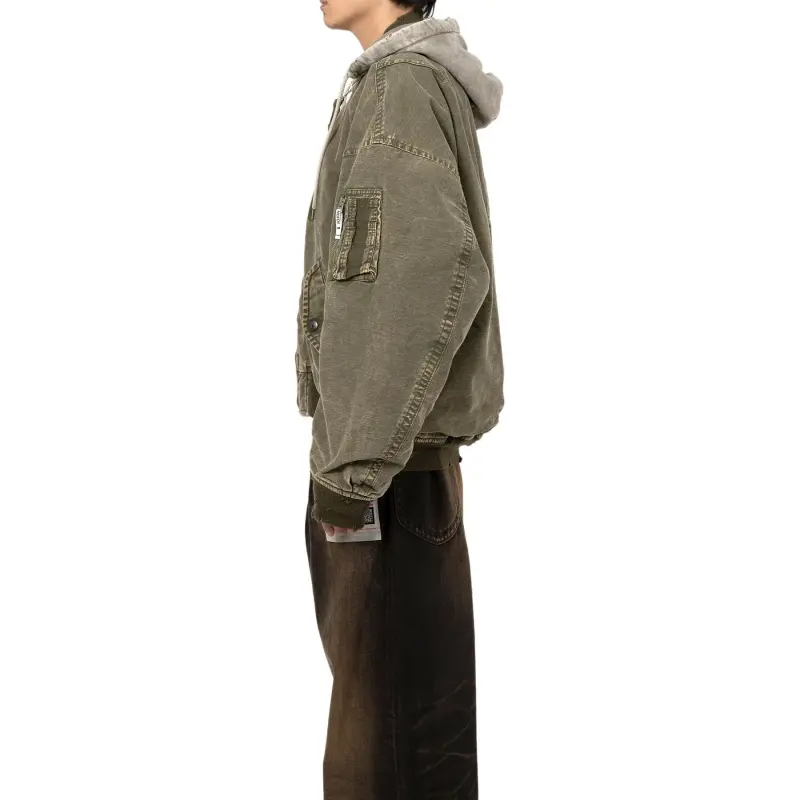 Maison Mihara Yasuhiro Double Layered Flight Jacket-3