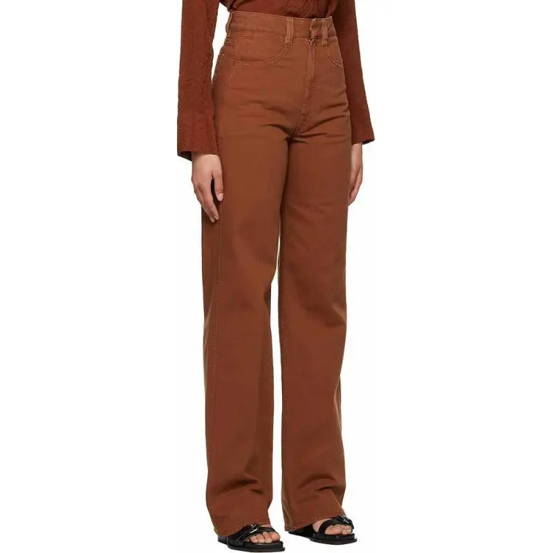 Lemaire Jeans Women's Brick Red-3