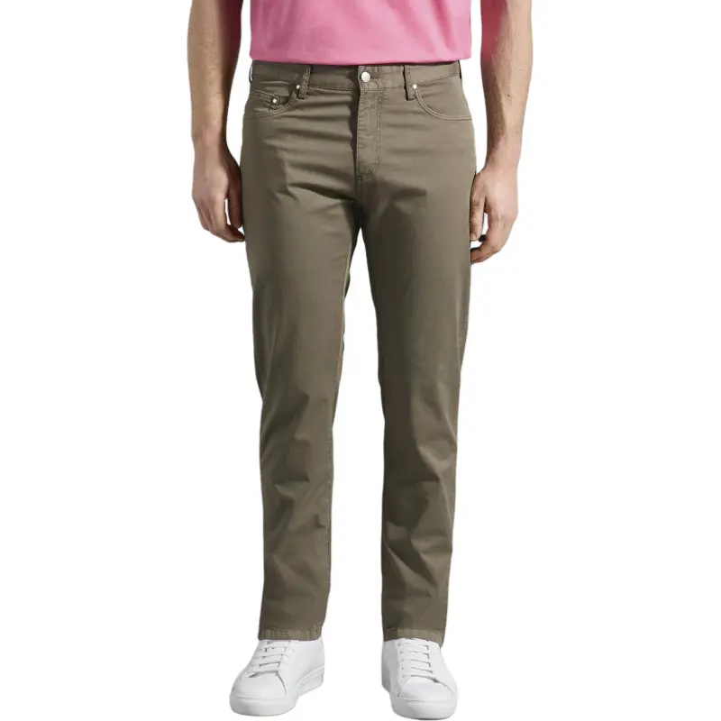 Paul & Shark Yachting Casual Pants Men's Army Green-2