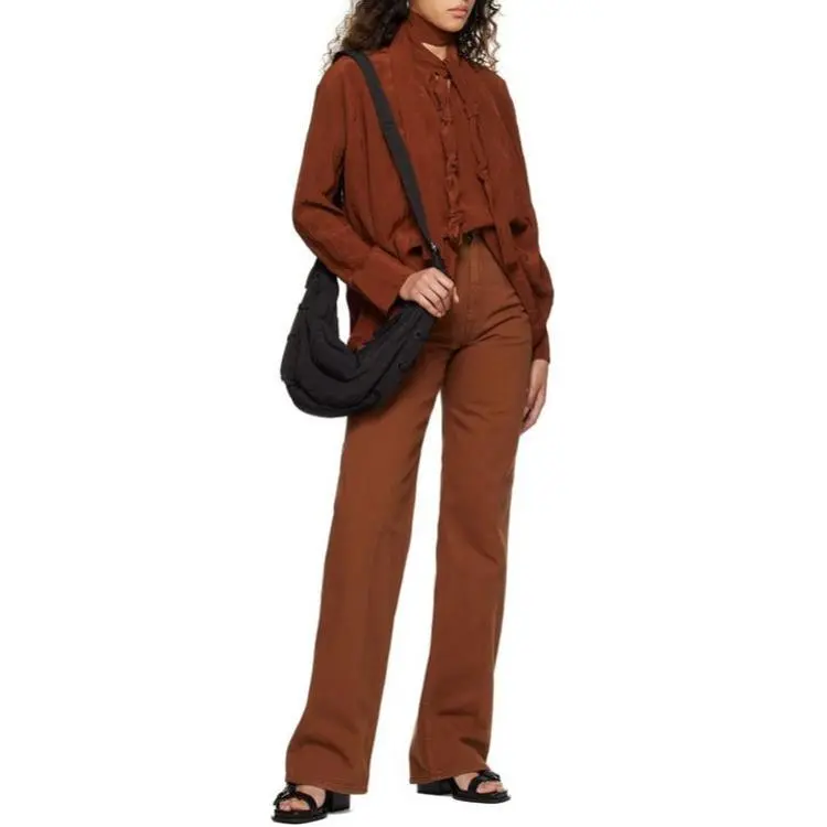 Lemaire Jeans Women's Brick Red-1
