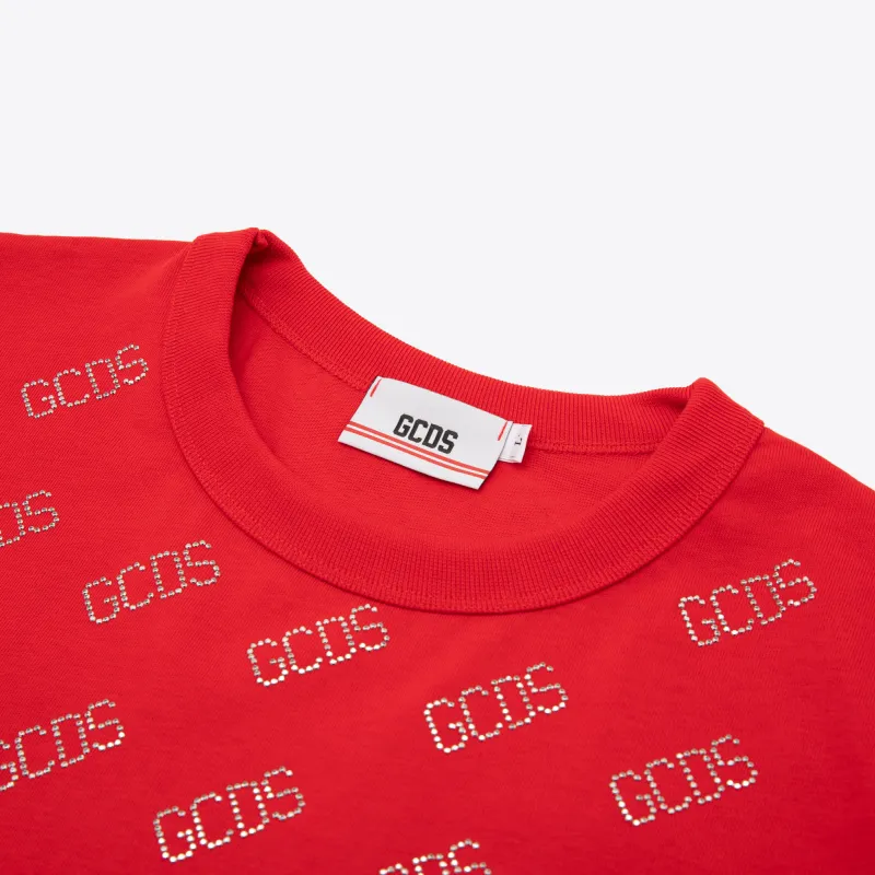 GCDS T Shirts Women's Red-2