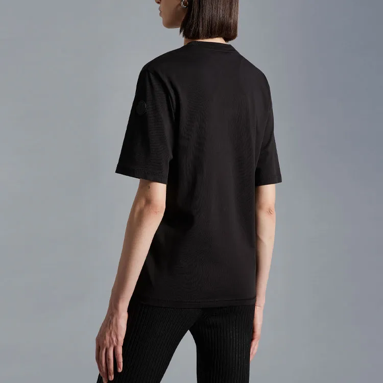 Moncler Logo-Embroidered Roundneck Top-2
