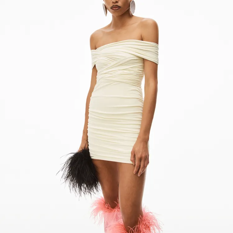 Alexander Wang Off shoulder Mini Dress-1