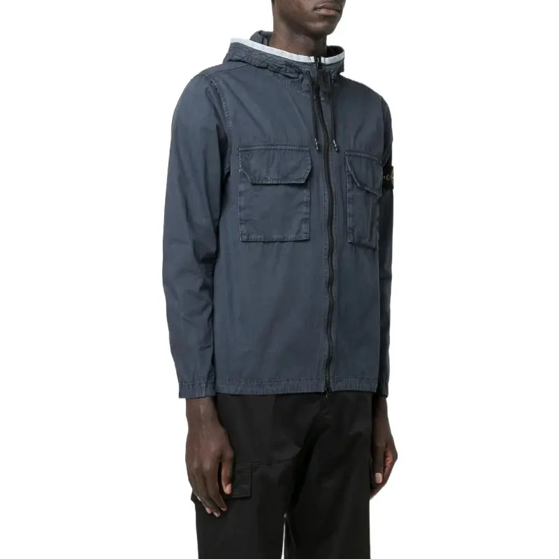 STONE ISLAND Jackets Men Blue-1