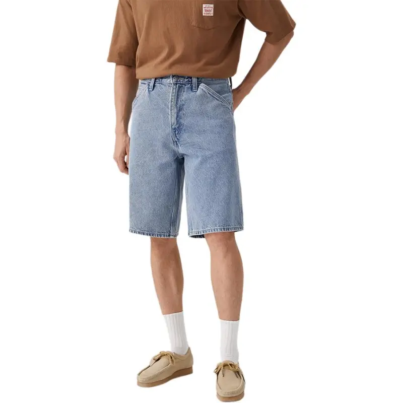 Levi's Denim Shorts Men's Light Blue-2