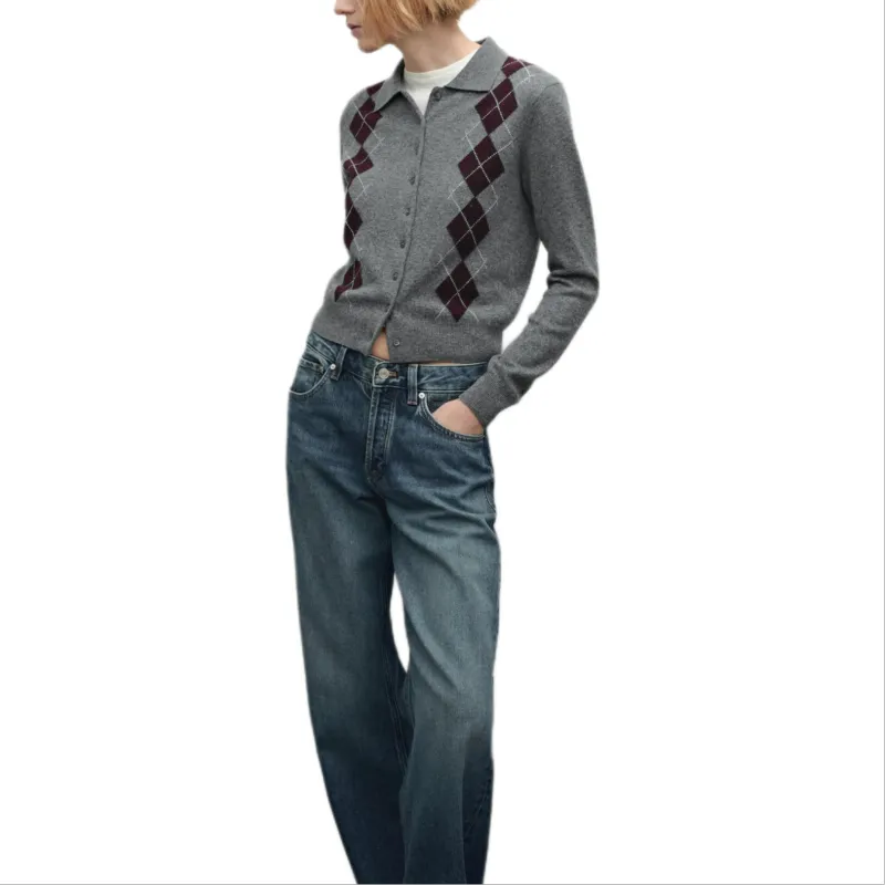 Massimo Dutti Knitwear Women's Gray-4