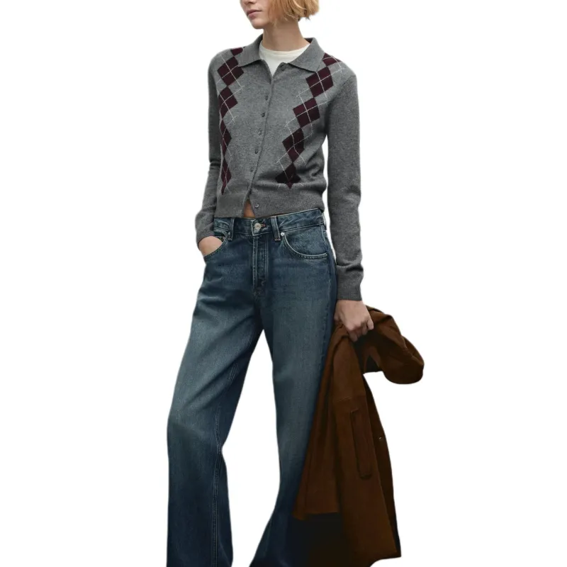 Massimo Dutti Knitwear Women's Gray-2