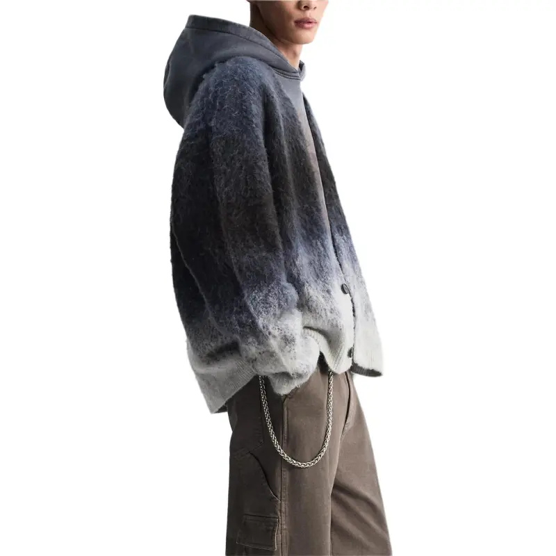 ZARA New Year Knitwear Men Gray-4