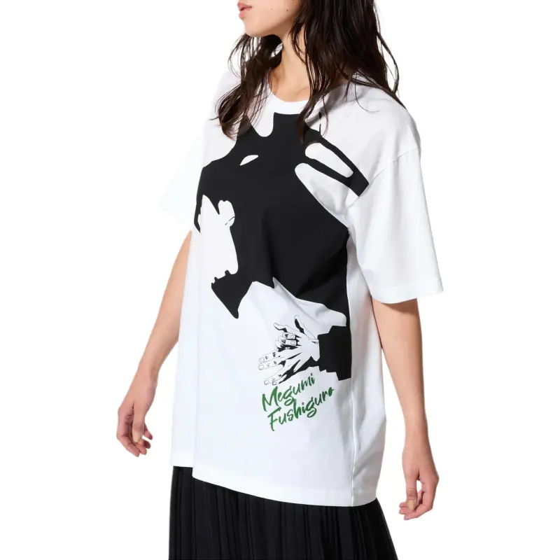 UNIQLO X Spell Fight Co titled Series T Shirt Unisex White-2