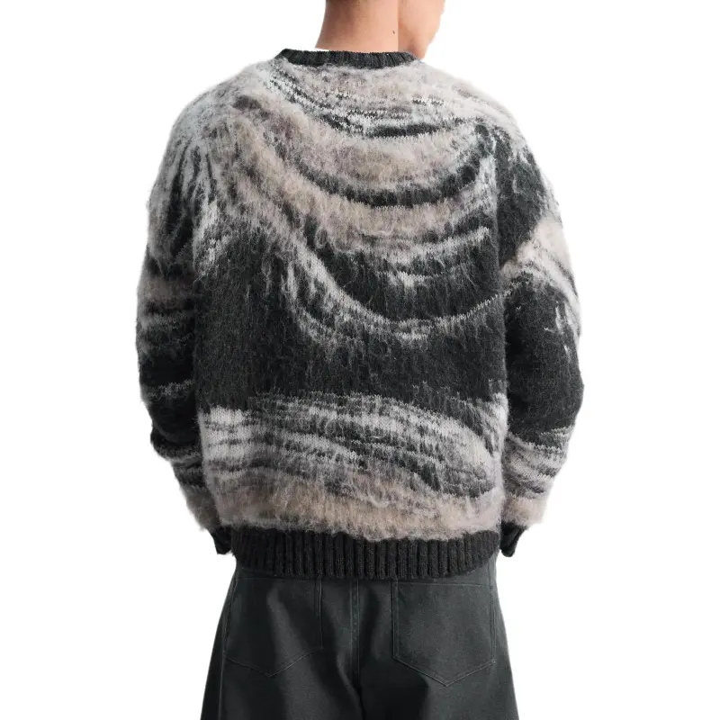 ZARA Sweaters Men Gray-5