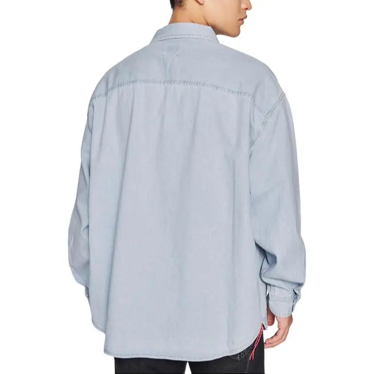 Lee Shirts Men Light Blue-3