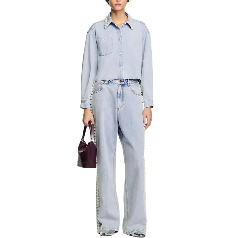 Sandro Denim Shirt-2
