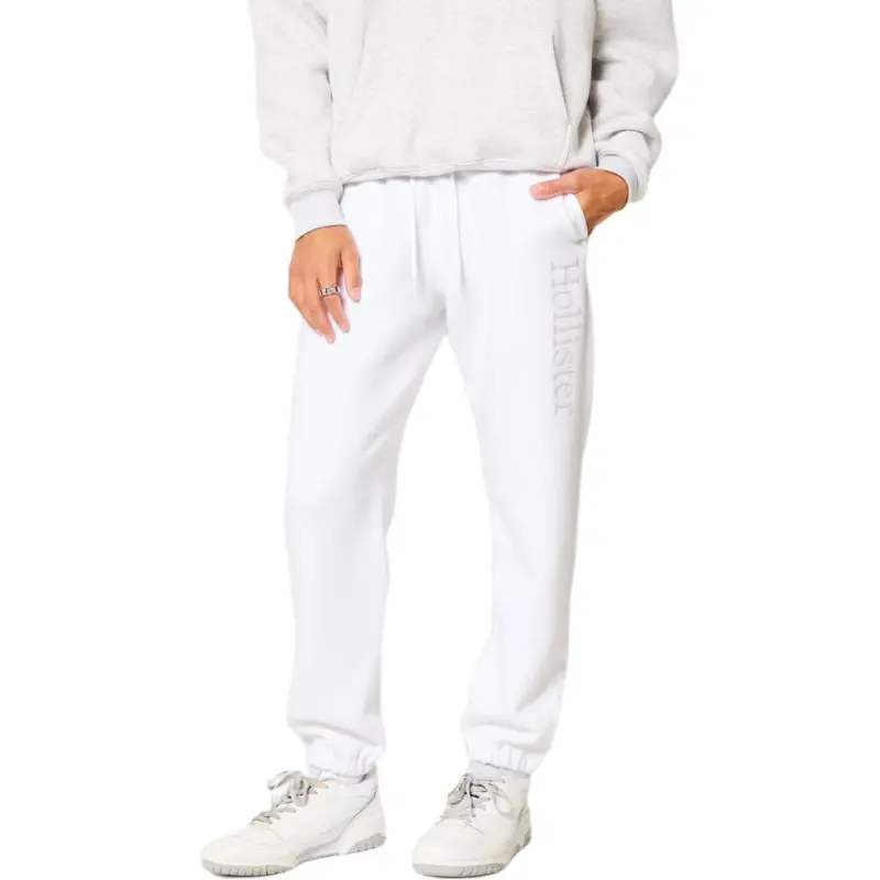 Hollister Casual Pants Men's White-1
