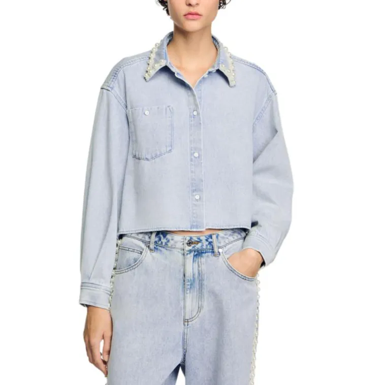 Sandro Denim Shirt-1