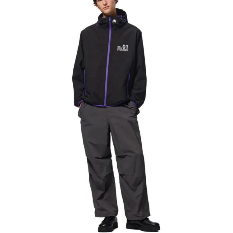 GU EVA Collaboration Jackets Men Black-2