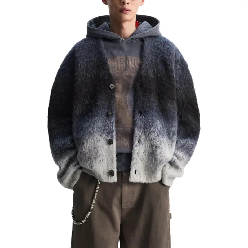 ZARA New Year Knitwear Men Gray-3