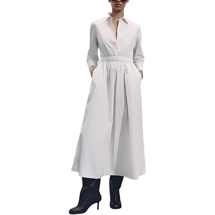ZARA Long Sleeved Dresses Women's-2