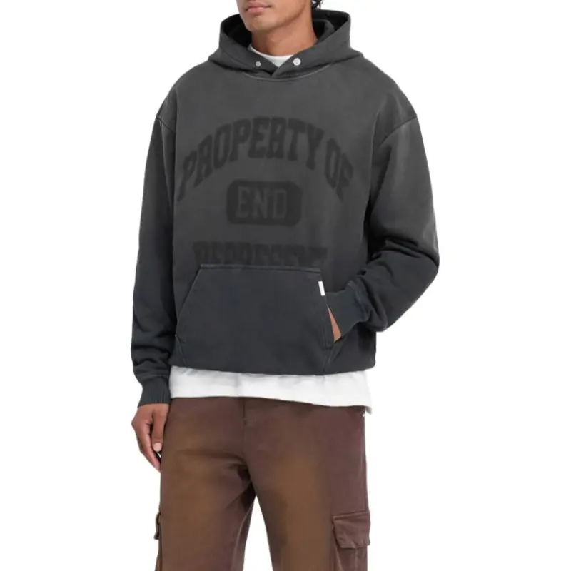 REPRESENT x End Property Of Hoodie FW24 Sweatshirt Men's Black-3