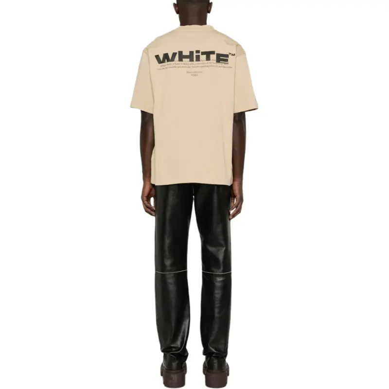 OFF WHITE Off Split Crewneck T Shirt-2