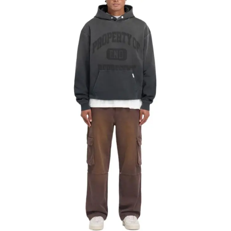 REPRESENT x End Property Of Hoodie FW24 Sweatshirt Men's Black-2