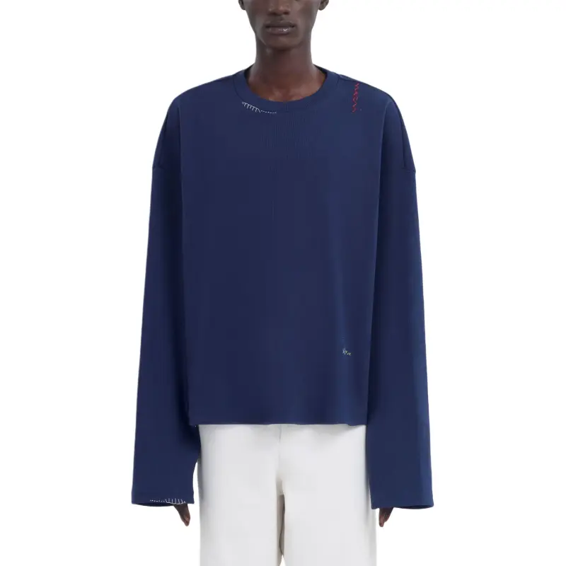 MARNI Stitch Long Sleeve T Shirt-1