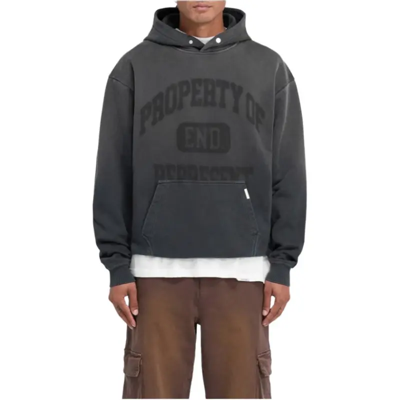 REPRESENT x End Property Of Hoodie FW24 Sweatshirt Men's Black-4