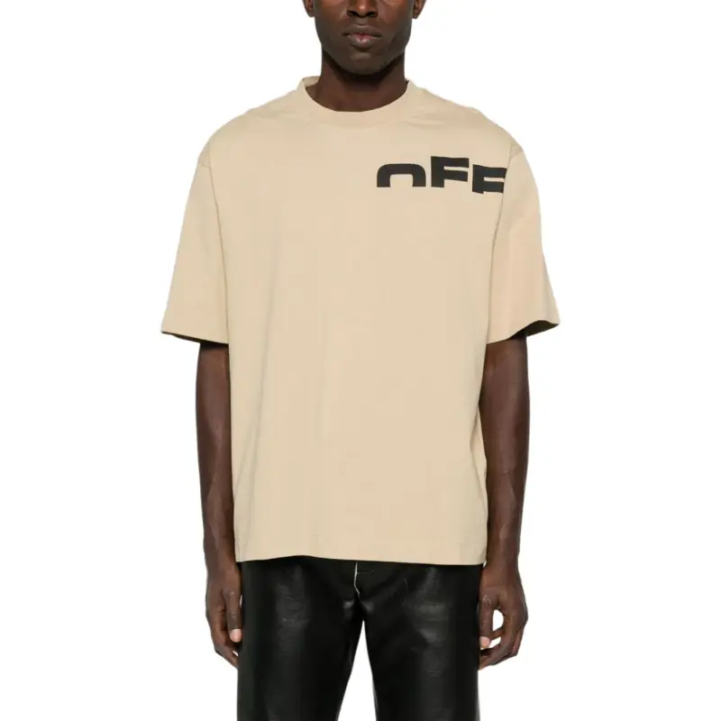 OFF WHITE Off Split Crewneck T Shirt-1