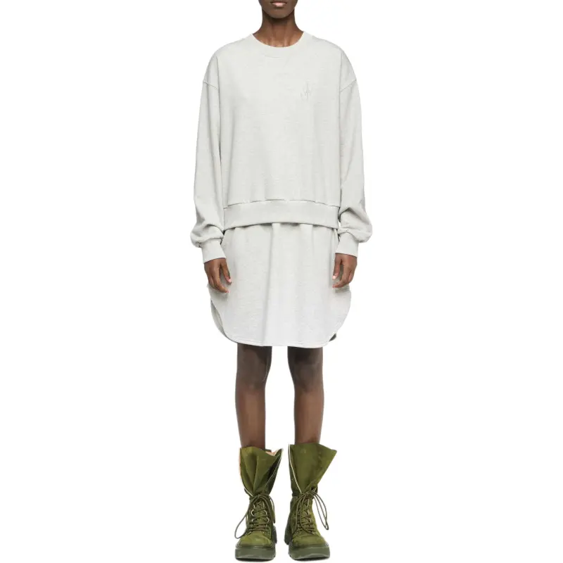 JW Anderson Layered Sweatshirt Dress-1