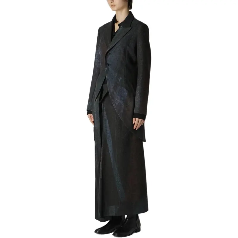 Yohji Yamamoto Y's FW24 Jackets Coats Women's Blue-5