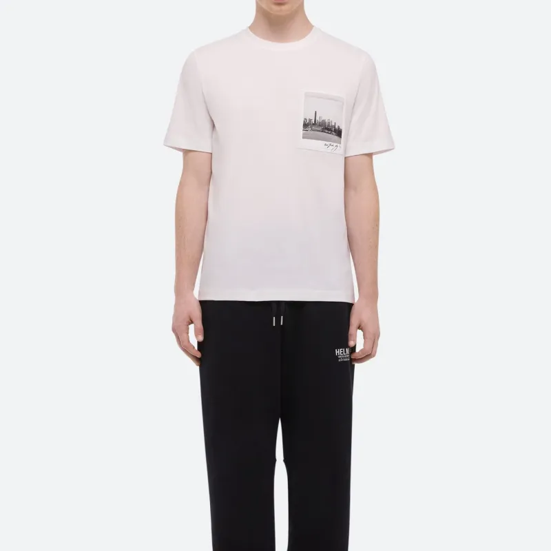 Helmut Lang Skyline Postcard T Shirt-1