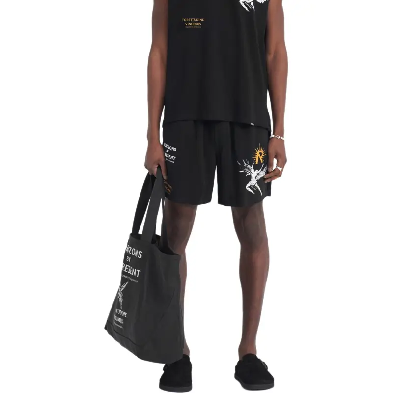 REPRESENT Icarus Logo print Track Short-3