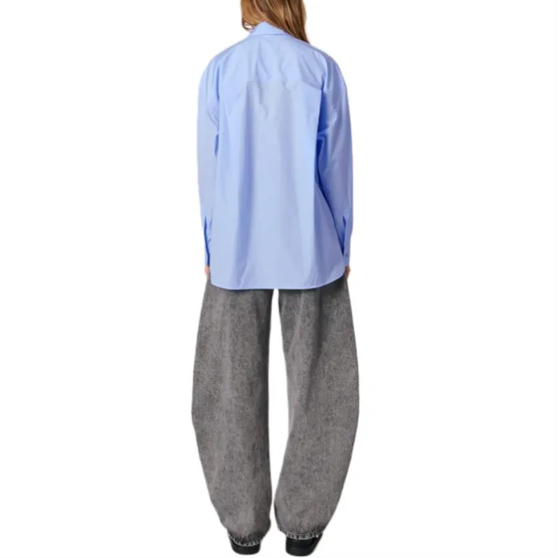 Maje Rhinestoned Poplin Shirt-2