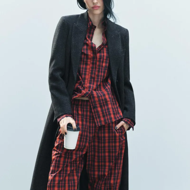 ZARA Shirts Women's Red-2