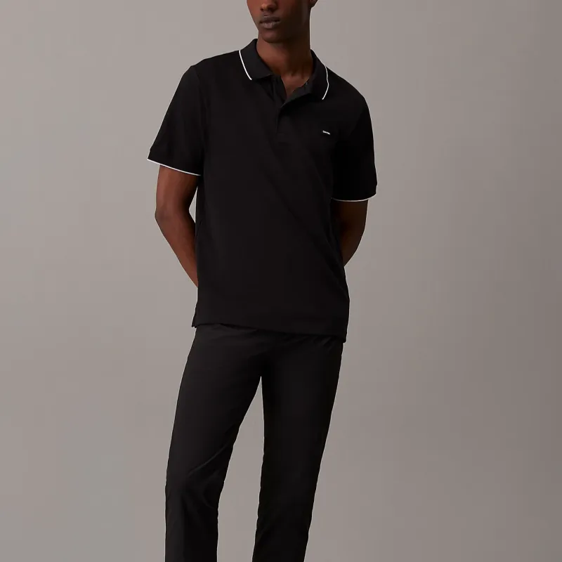Calvin Klein Logo patch Polo Shirt-2