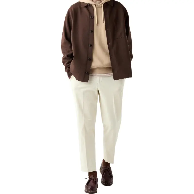 UNIQLO Casual Pants Men White-1