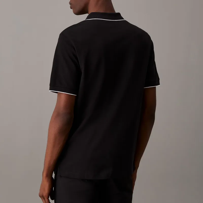 Calvin Klein Logo patch Polo Shirt-1