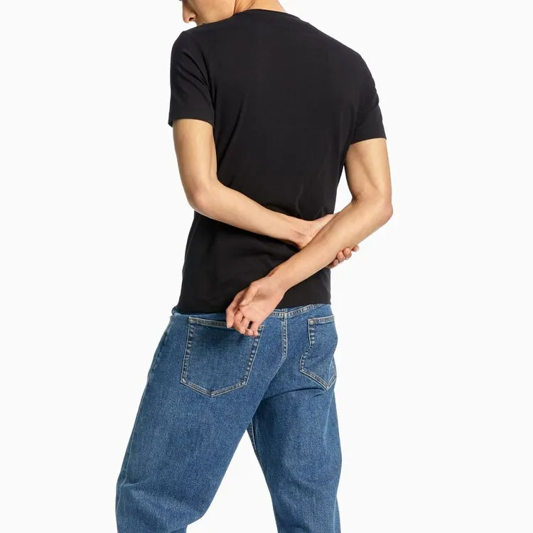 CALVIN KLEIN Jeans SS24 T Shirt Men's Black-3