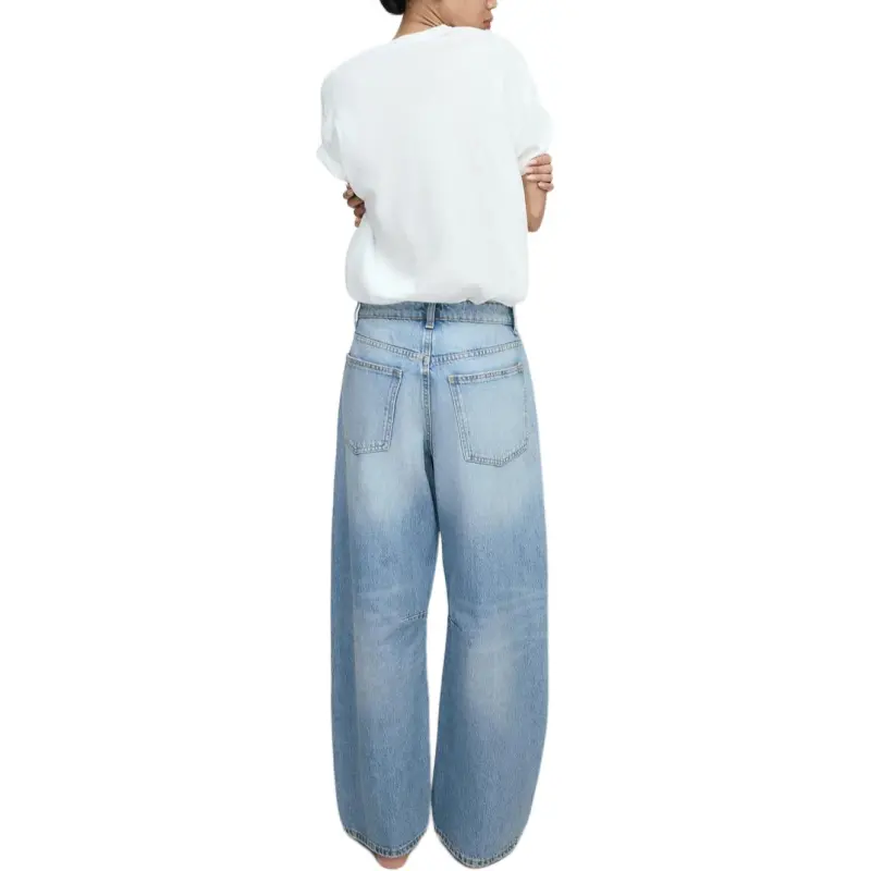 ZARA Trf Jeans Women's Light Blue-3