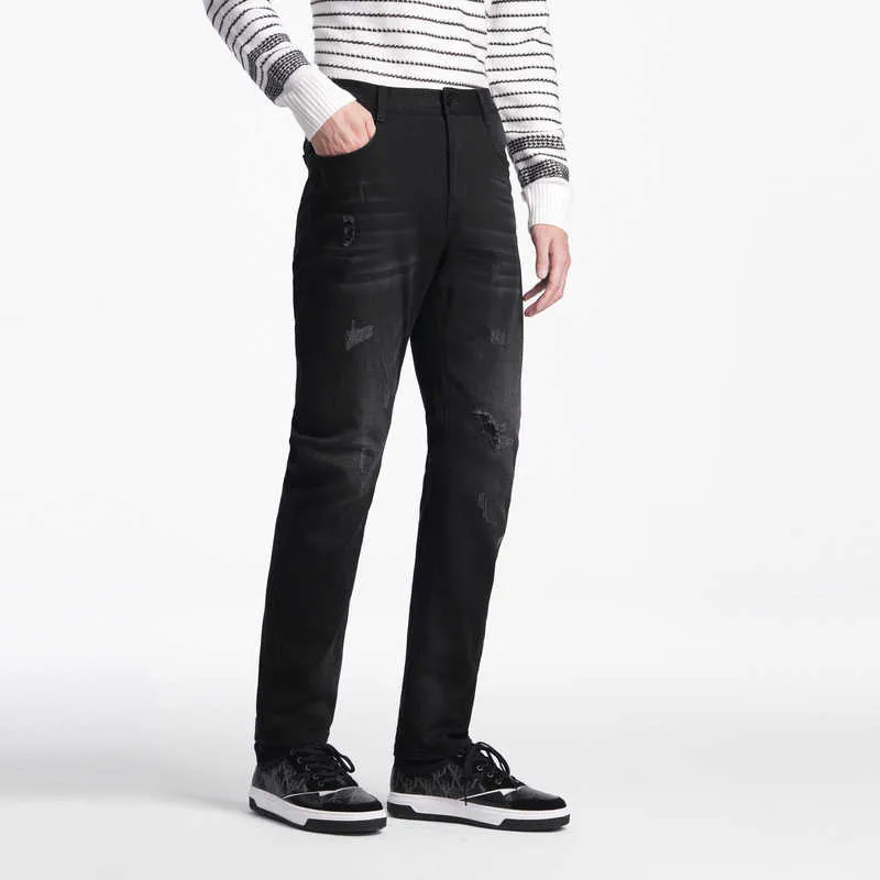 K BOXING Jeans Men Black-1