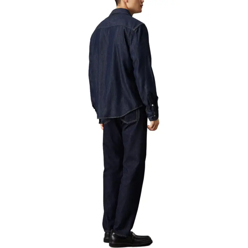 CALVIN KLEIN Shirt Europe Version Men's Dark Blue-1