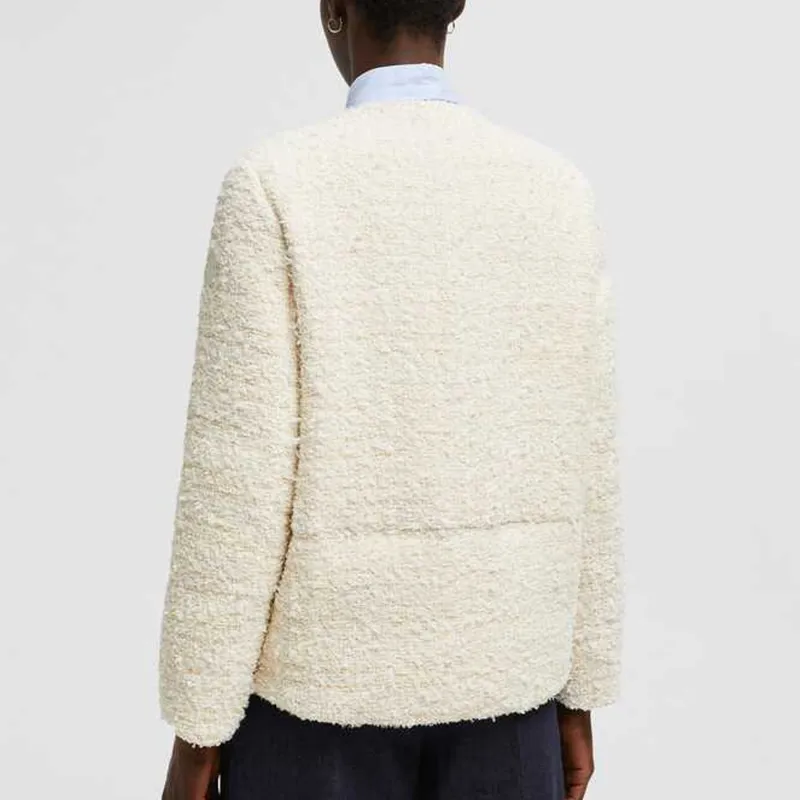 Moncler SS25 Gerberoy Down Jacket Women's Ivory White-3