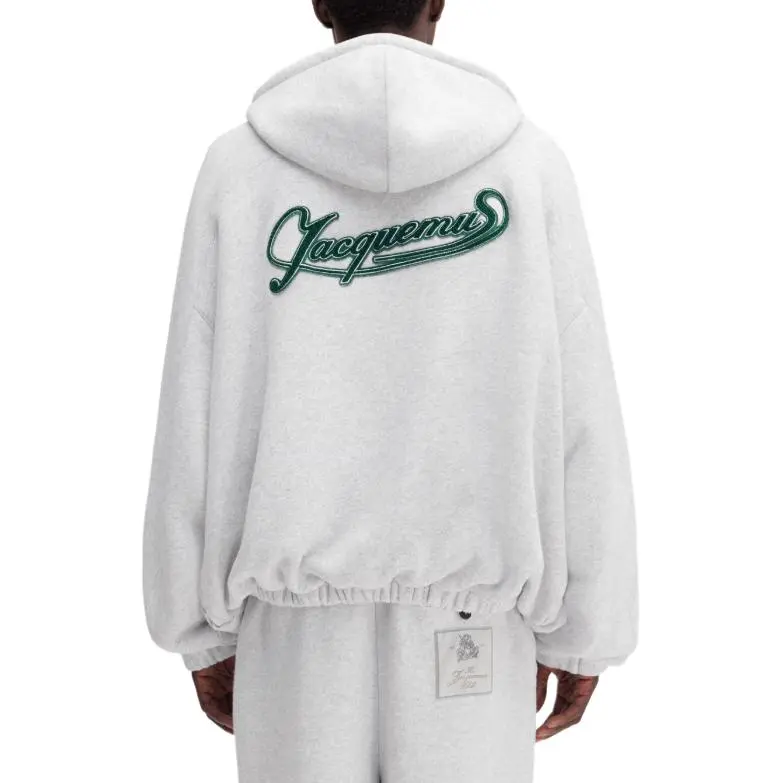 Jacquemus Club Logo Zipped Hoodie-1
