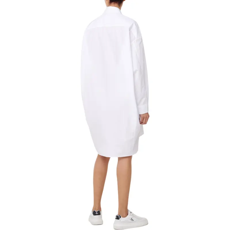 CALVIN KLEIN Long-Sleeved Dresses Women's White-3