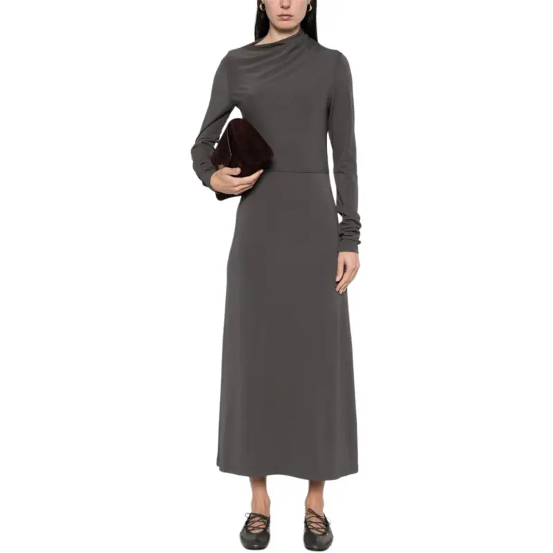 TOTEME Draped Jersey Dress-2